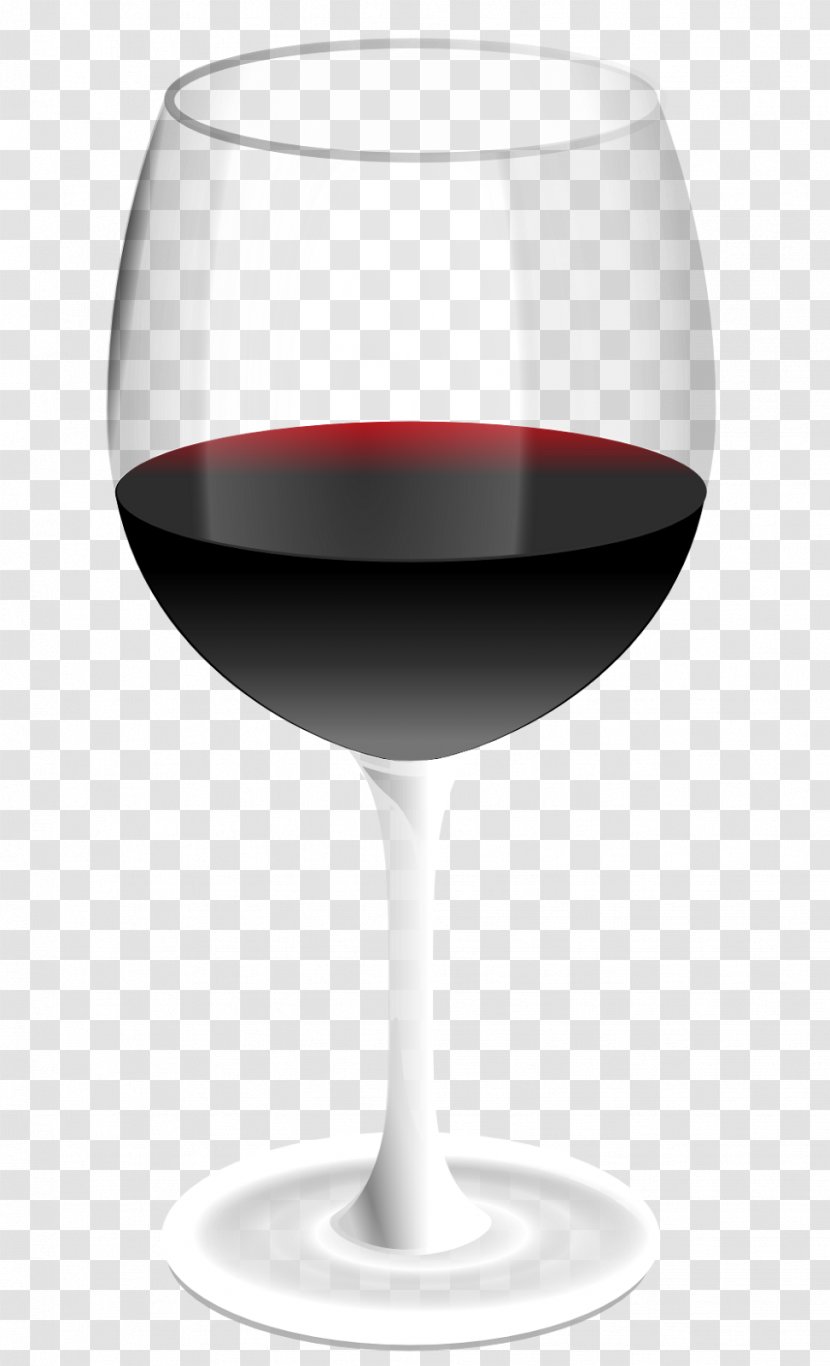 Red Wine Glass Clip Art - Copa Vino Transparent PNG