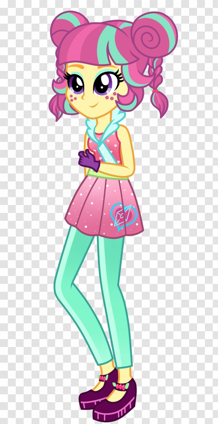 Rainbow Dash Pony Sour Sweet Applejack Pinkie Pie - Fashion Illustration - My Little Transparent PNG