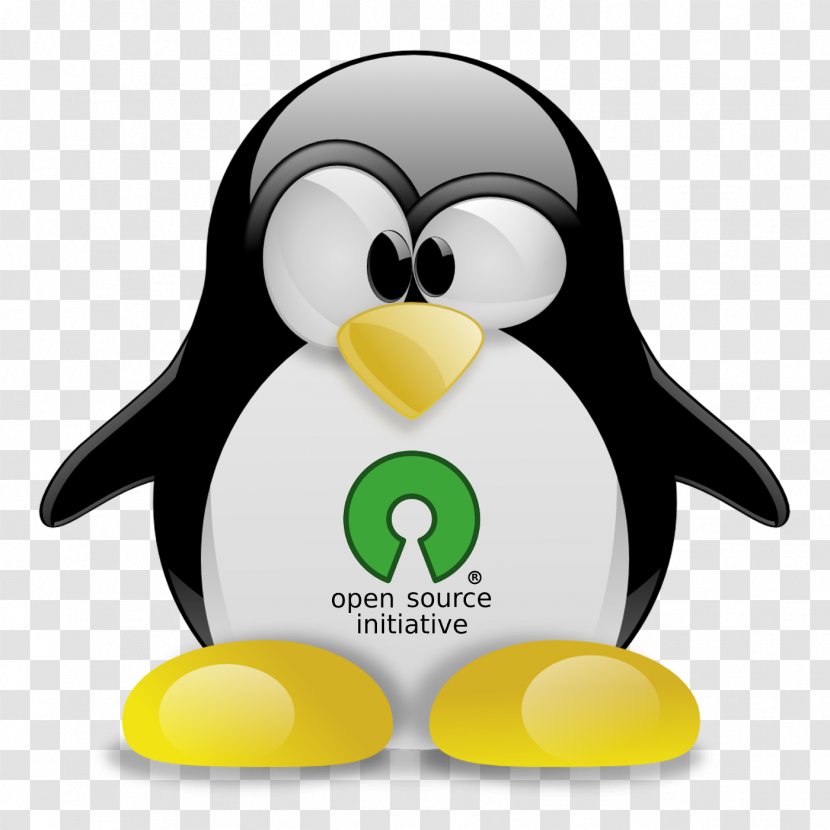 Tux Racer Typing Tux, Of Math Command Linux - Bird Transparent PNG