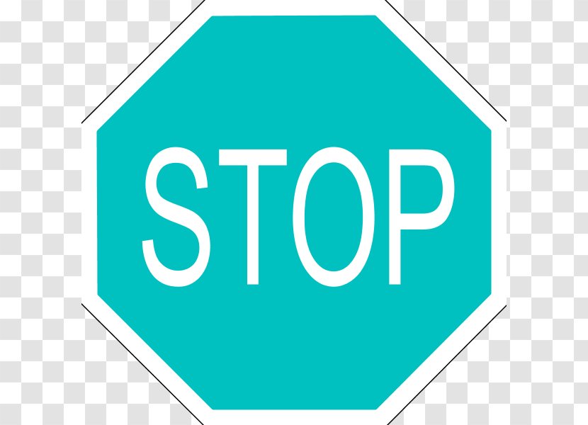 Stop Sign Traffic Clip Art - Brand - Signage Transparent PNG