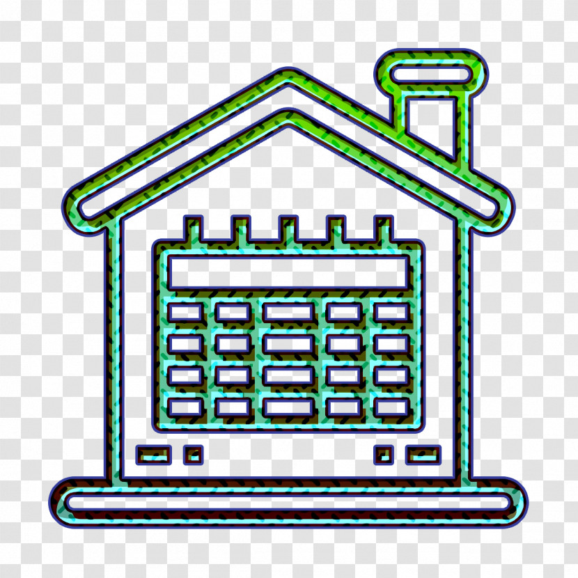 Real Estate Icon Home Icon Calendar Icon Transparent PNG