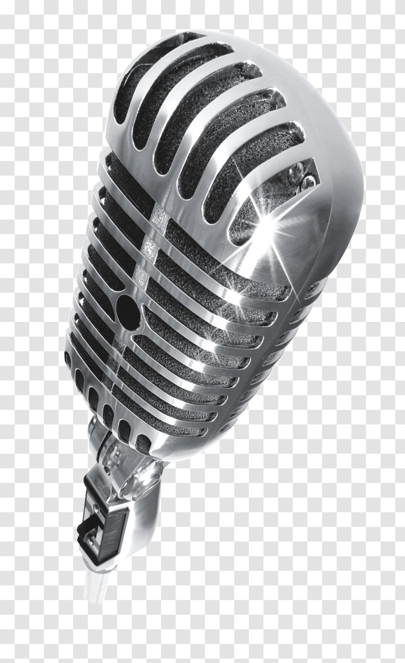 Microphone Sound Download - Silhouette Transparent PNG