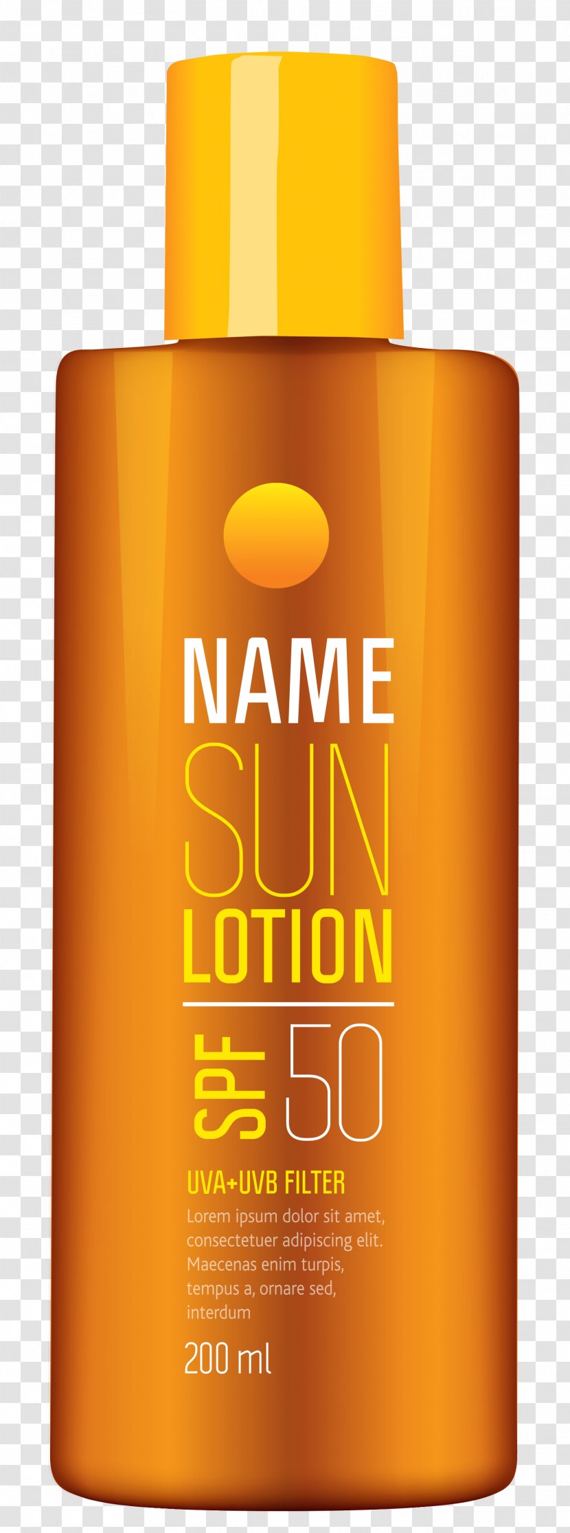 Lotion Sunscreen Lipstick Clip Art - Cream - Sun Tube Clipart Picture Transparent PNG