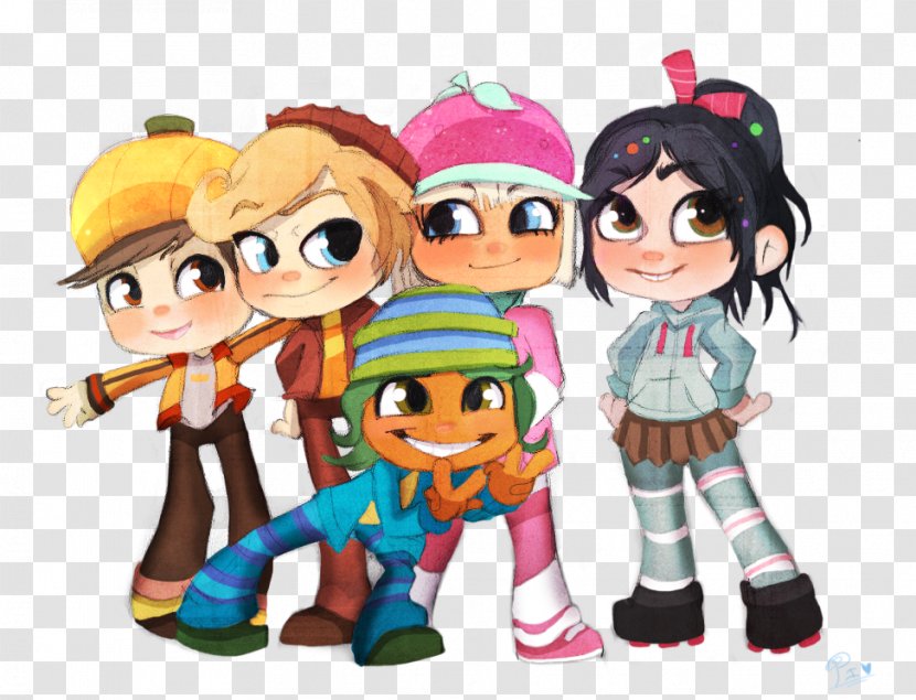 Vanellope Von Schweetz Rancis Fluggerbutter Fan Art Taffyta Muttonfudge DeviantArt - Material - Animation Transparent PNG