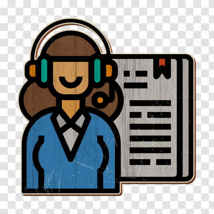 Receptionist Icon Management Icon Transparent PNG