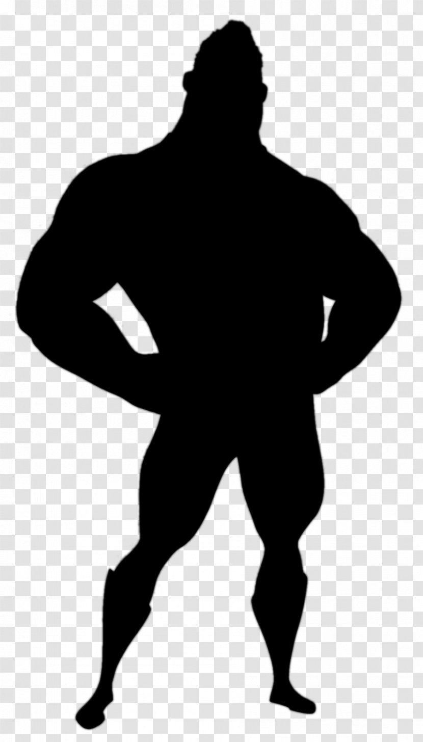 Silhouette Man Vector Graphics Stock Illustration - Bodybuilding - Drawing Transparent PNG