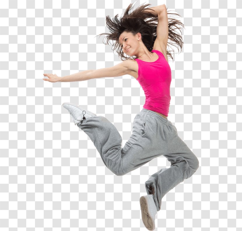 Modern Dance So You Think Can Hip-hop Fitness Centre - Watercolor - Jump-woman Transparent PNG