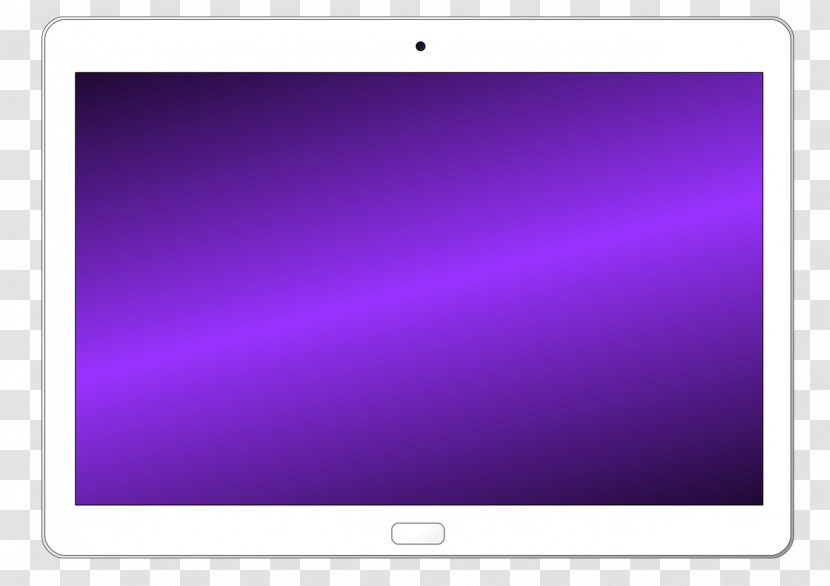 Computer Monitors Multimedia Purple - Mobile Tablet Transparent PNG