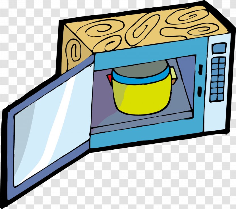 Microwave Oven Kitchen Euclidean Vector - Area - Material Transparent PNG