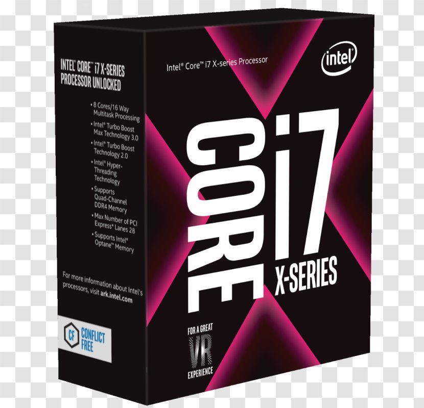 LGA 2066 Intel X299 Core I7 - 14 Nanometer Transparent PNG