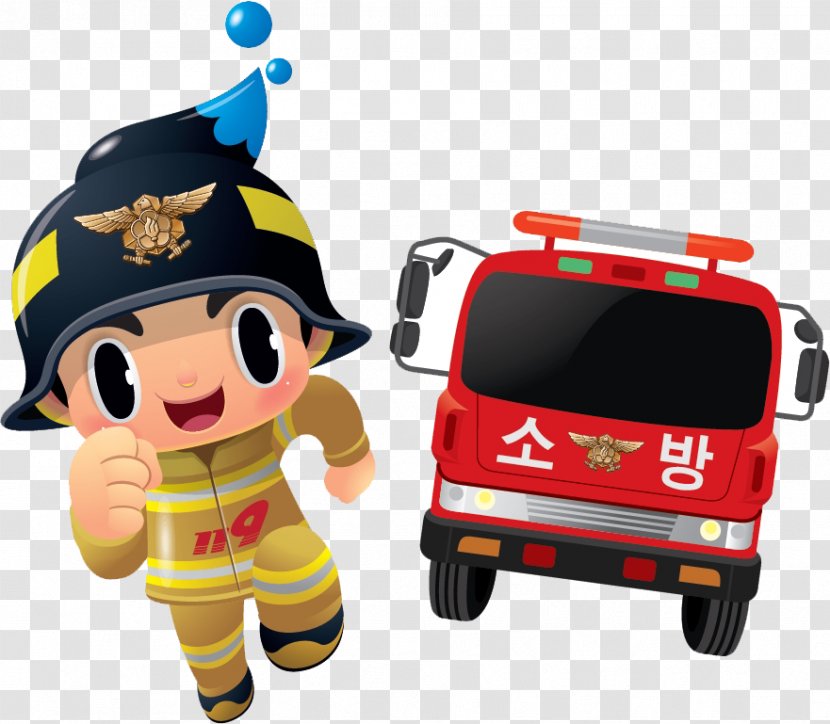 Firefighter Fire Services In South Korea Firefighting Station 대한민국 소방공무원 - Kakaotalk Transparent PNG