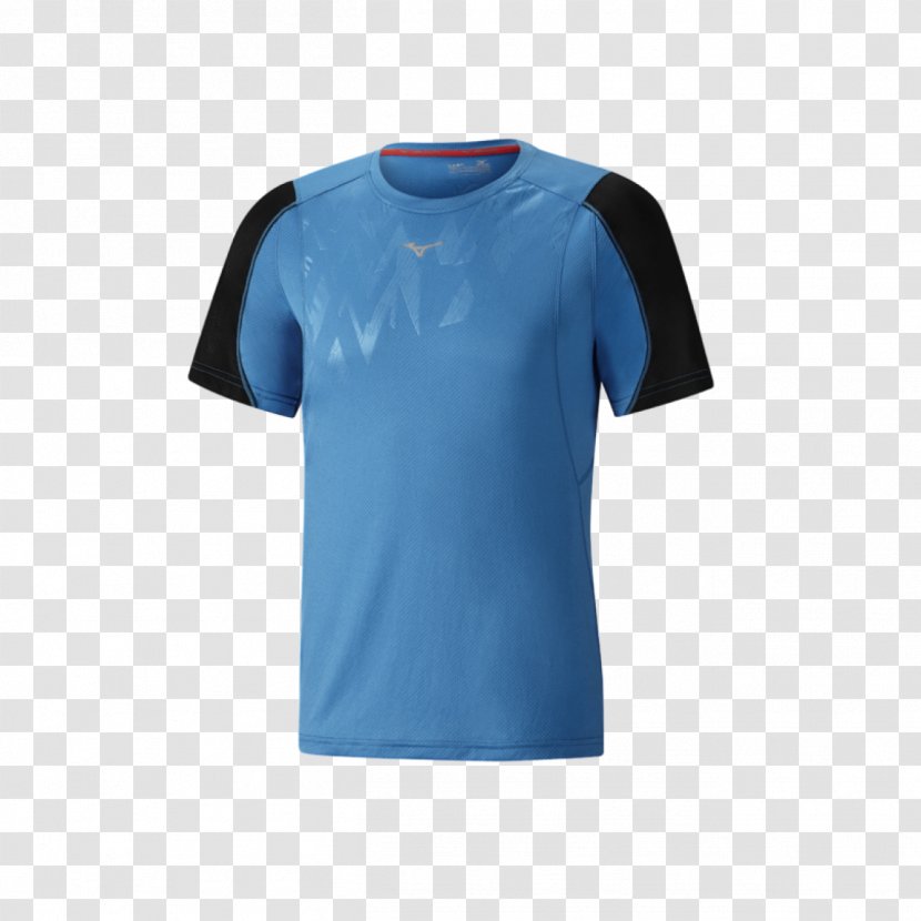T-shirt Sleeveless Shirt Clothing Mizuno Corporation - Electric Blue Transparent PNG