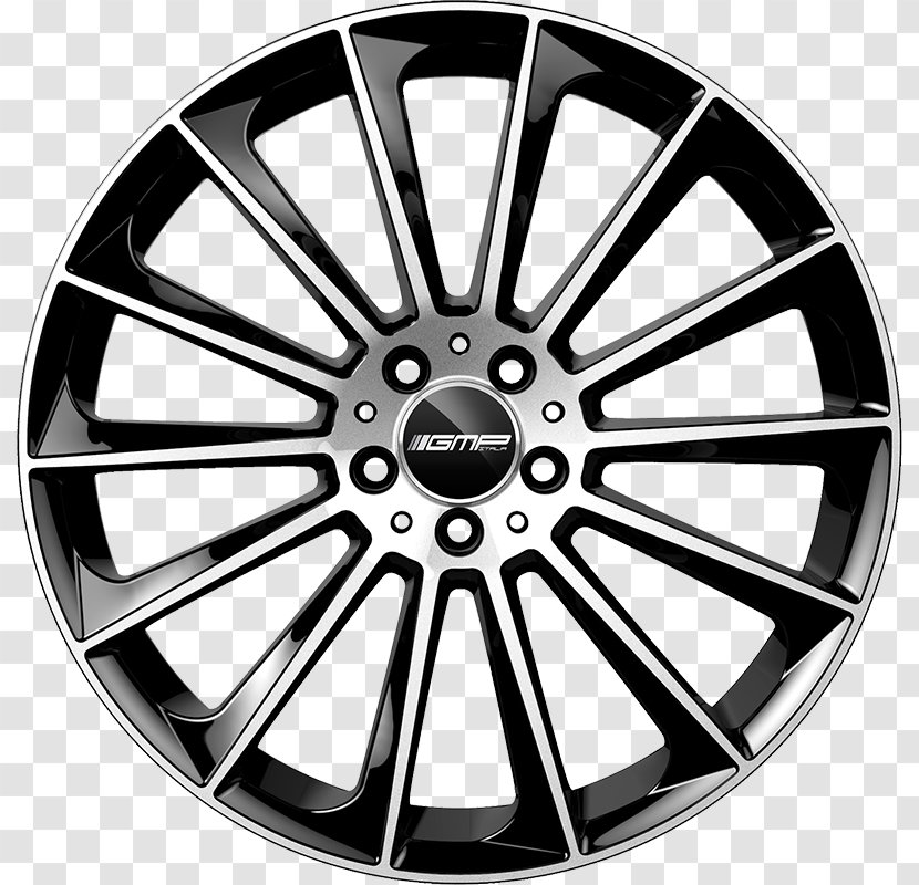 Car Alloy Wheel Rim Hubcap - Spoke Transparent PNG