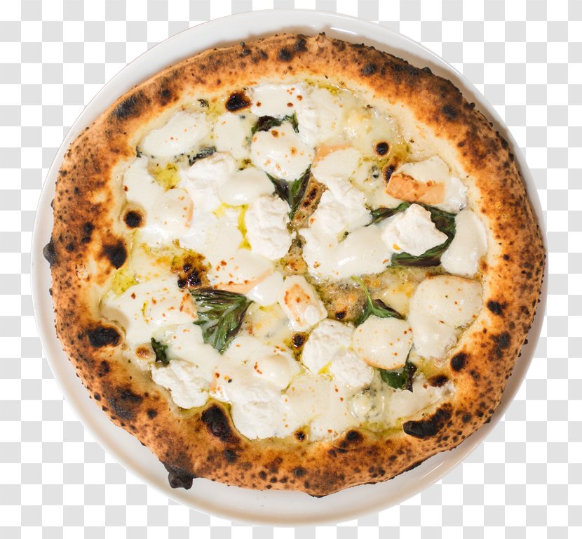 Sicilian Pizza Neapolitan Margherita Goat Cheese - Manakish Transparent PNG