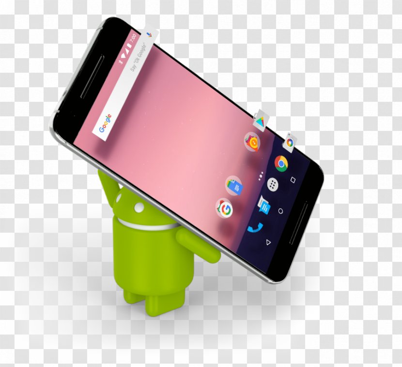 Android Nougat Operating Systems Mobile System Phones - Phone Transparent PNG