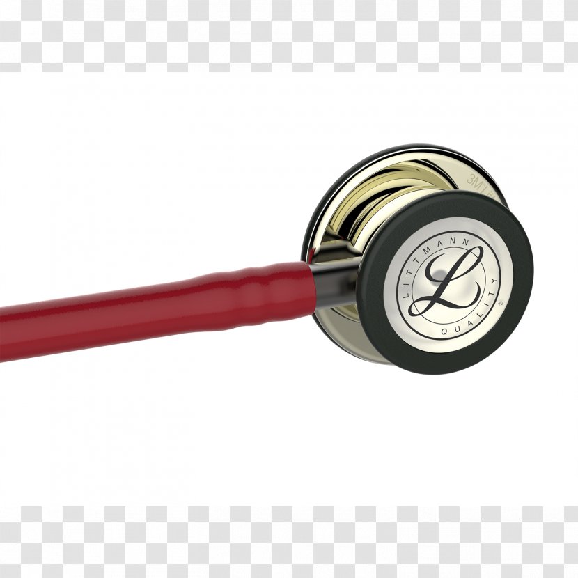 Stethoscope Pediatrics Medicine Champagne Burgundy - Watercolor - Welch Allyn Transparent PNG