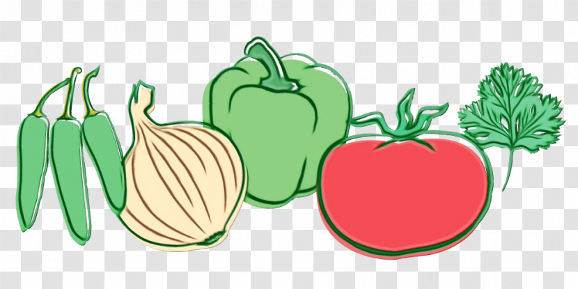 Natural Food Vegetable Superfood Cartoon Local Food Transparent PNG