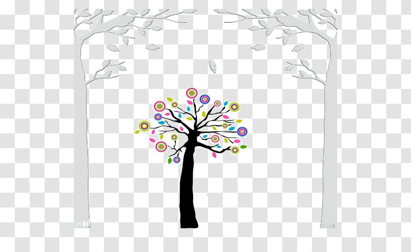 Tree Candy - Point - Free Creative Pull Picture Transparent PNG