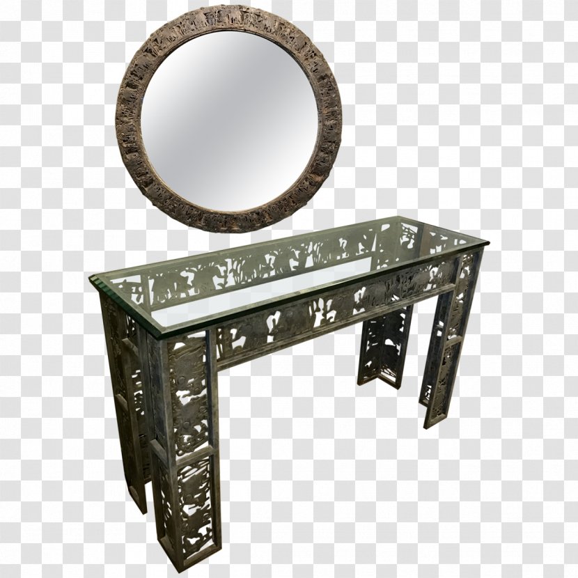 Pier Table Chairish Furniture Metal - Glass Transparent PNG