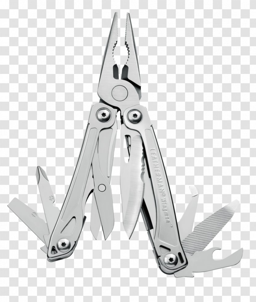 Multi-function Tools & Knives Knife Leatherman Wingman Blade - Serrated - Plier Transparent PNG