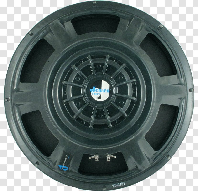 Subwoofer Car Spoke Alloy Wheel Rim - Jensen Field Coil Transparent PNG