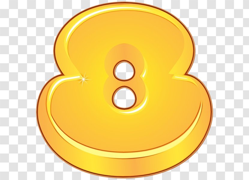 Yellow Clip Art Circle Symbol Transparent PNG