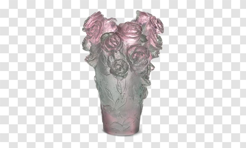 Vase Green Rose Pink Daum Transparent PNG