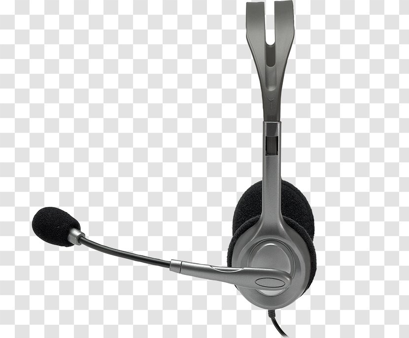 Microphone Logitech H110 Headphones H111 H151 - Dual Stereo Transparent PNG