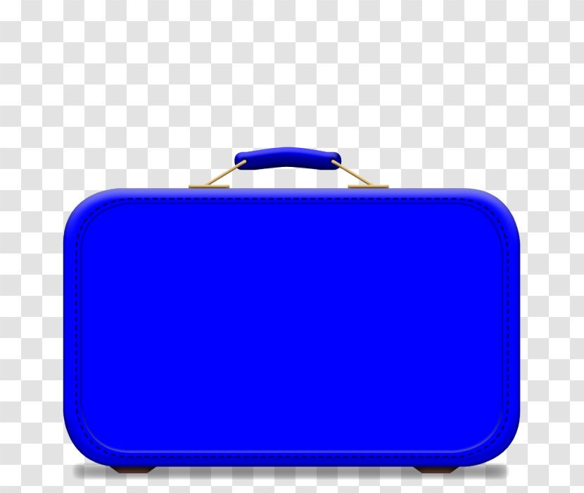 Travel Blue Background - Baggage - Handbag Transparent PNG