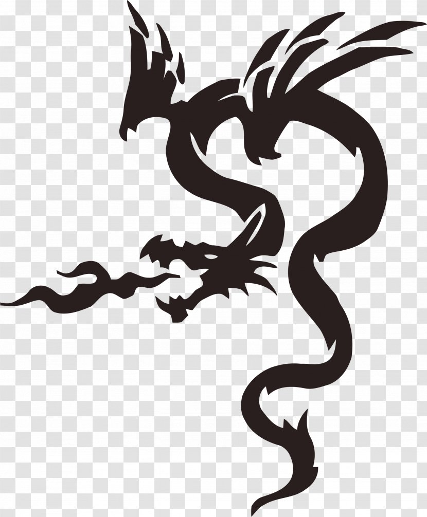 Chinese Dragon Karate Clip Art - Tail Transparent PNG