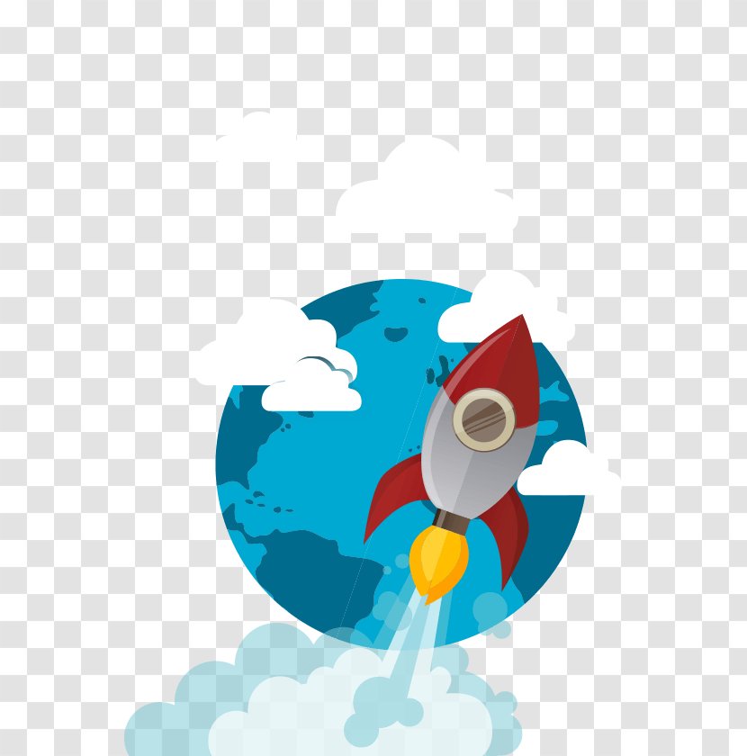 Rocket Launch Spacecraft Vector Space - Outer Transparent PNG