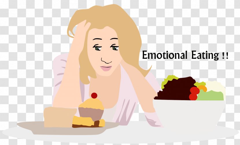 Emotional Eating Food Behavior Clip Art - Cartoon Transparent PNG