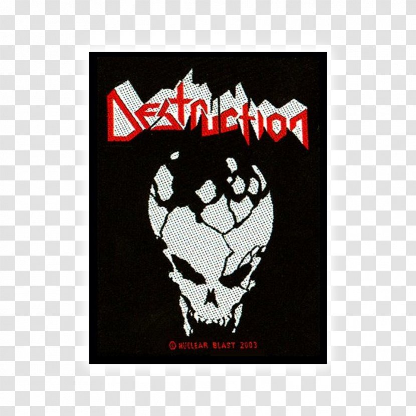 Destruction Embroidered Patch Thrash Metal Infernal Overkill Printing - Teutonic Transparent PNG