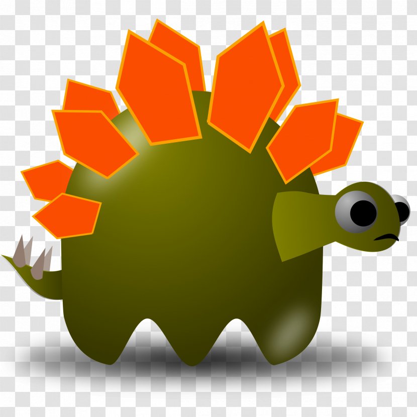 Pac-Man Stegosaurus Computer Software Clip Art - Pacman - Dino Transparent PNG