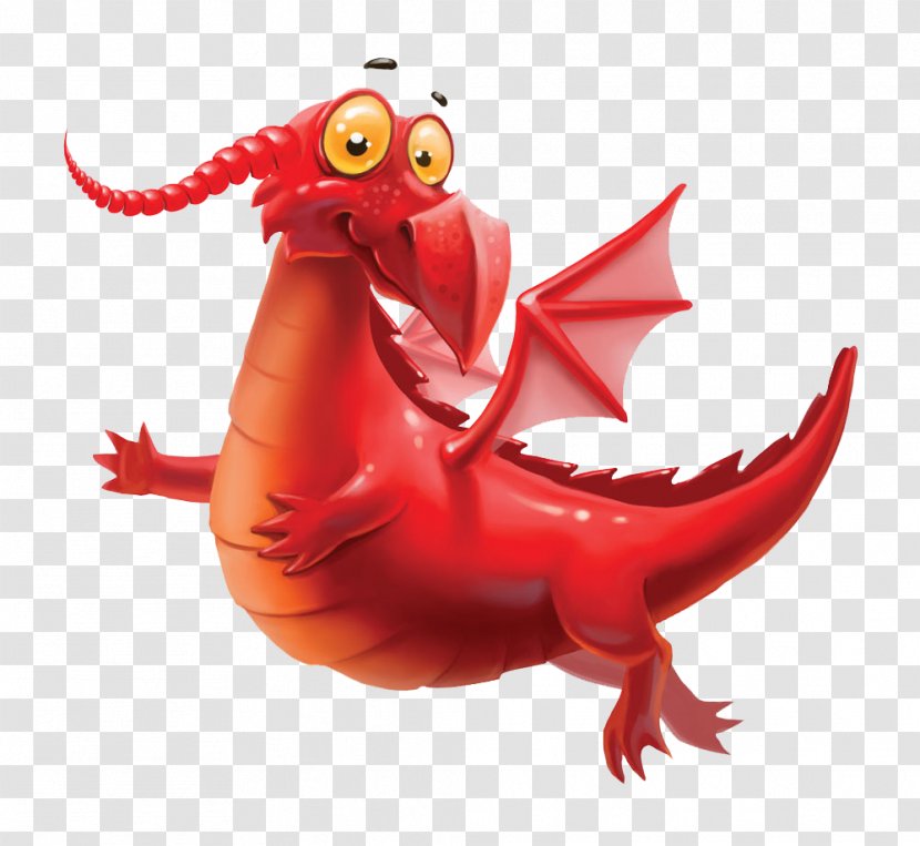 Illustration - Raster Graphics - Red Dinosaur Transparent PNG