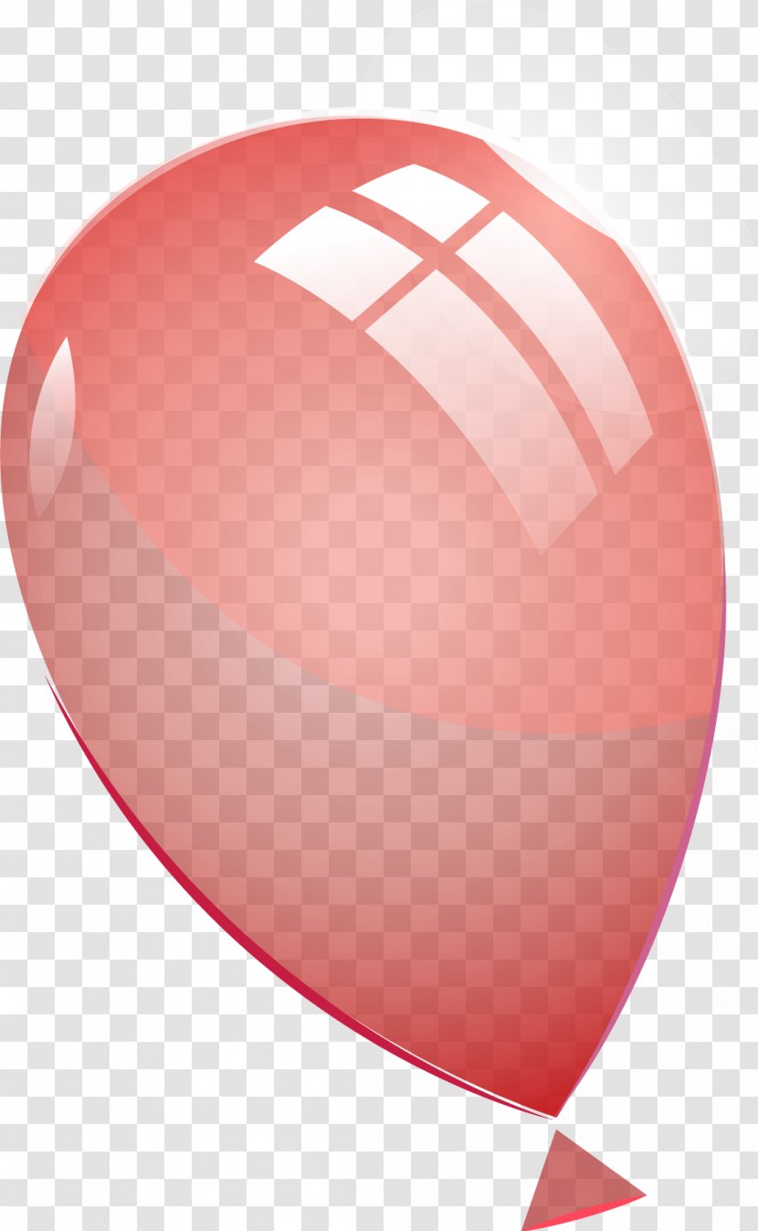 Balloon Pink - Hand Painted Transparent PNG