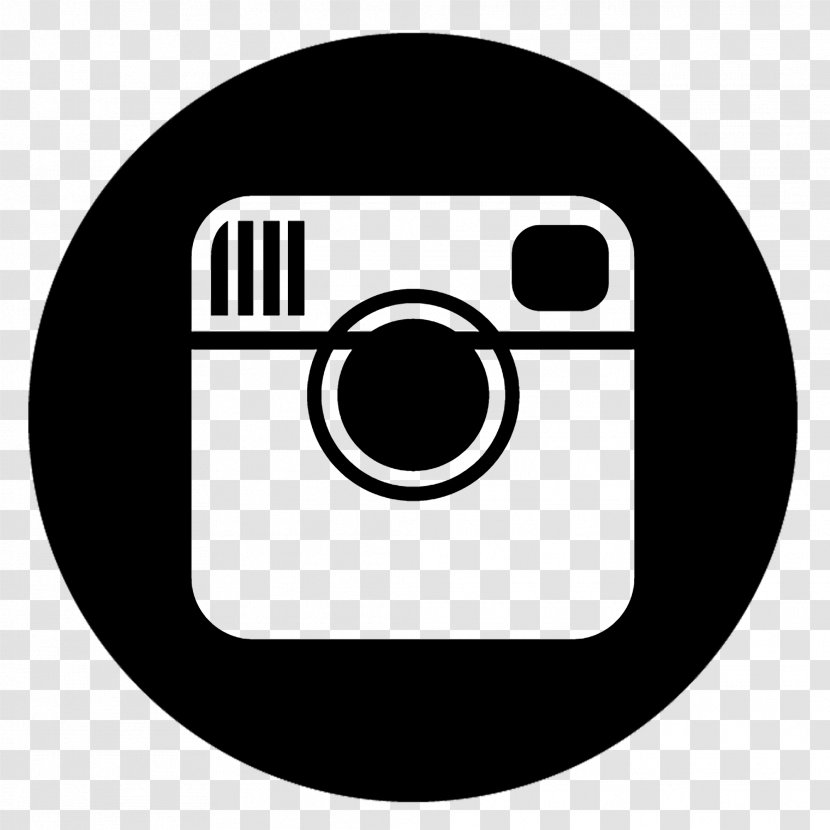 Logo Black And White Clip Art - Instagram Transparent PNG