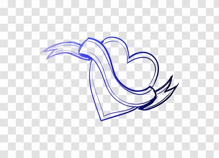 Clip Art Logo Line Point Purple - Heart - Watercolor Transparent PNG