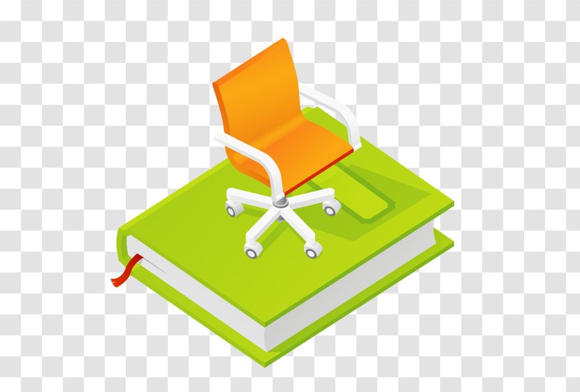 Book Creativity Chair - Green - Creative Books Transparent PNG