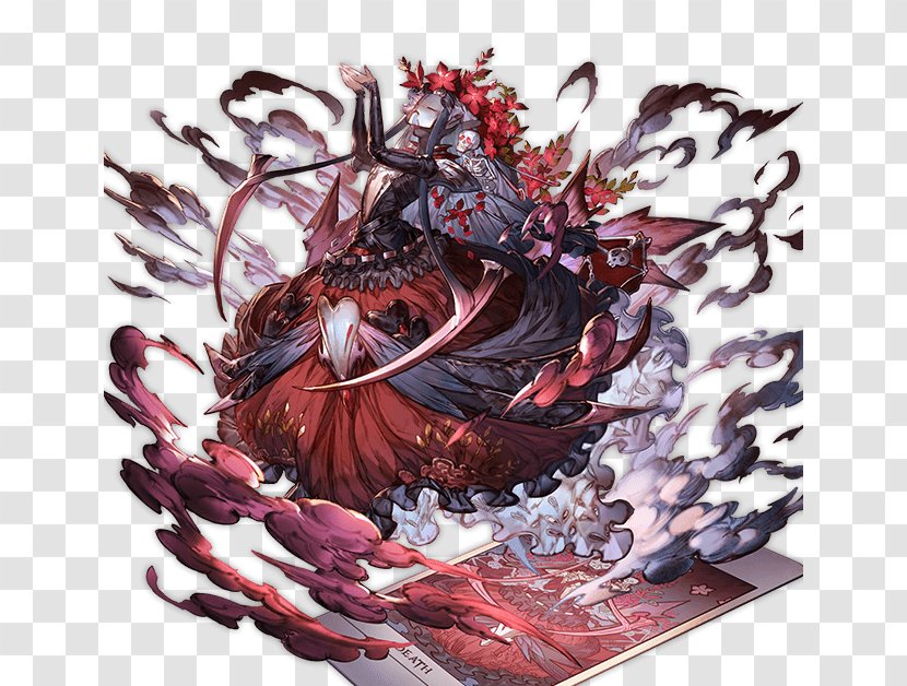 Granblue Fantasy Death The Hanged Man Tower Reincarnation - Mythical Creature - Aura Transparent PNG