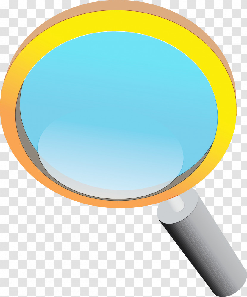 Turquoise Magnifier Transparent PNG