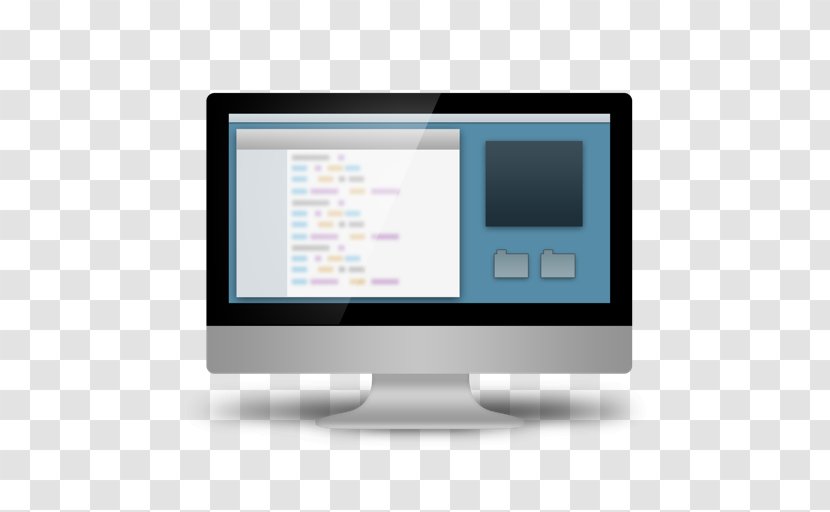 Computer Programming Source Code Icon - Multimedia - 3D Transparent PNG