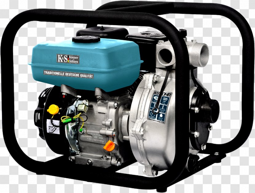 Pump Motopompa Motopompe Water Engine - Petrol - Agregaty Malarskie Transparent PNG