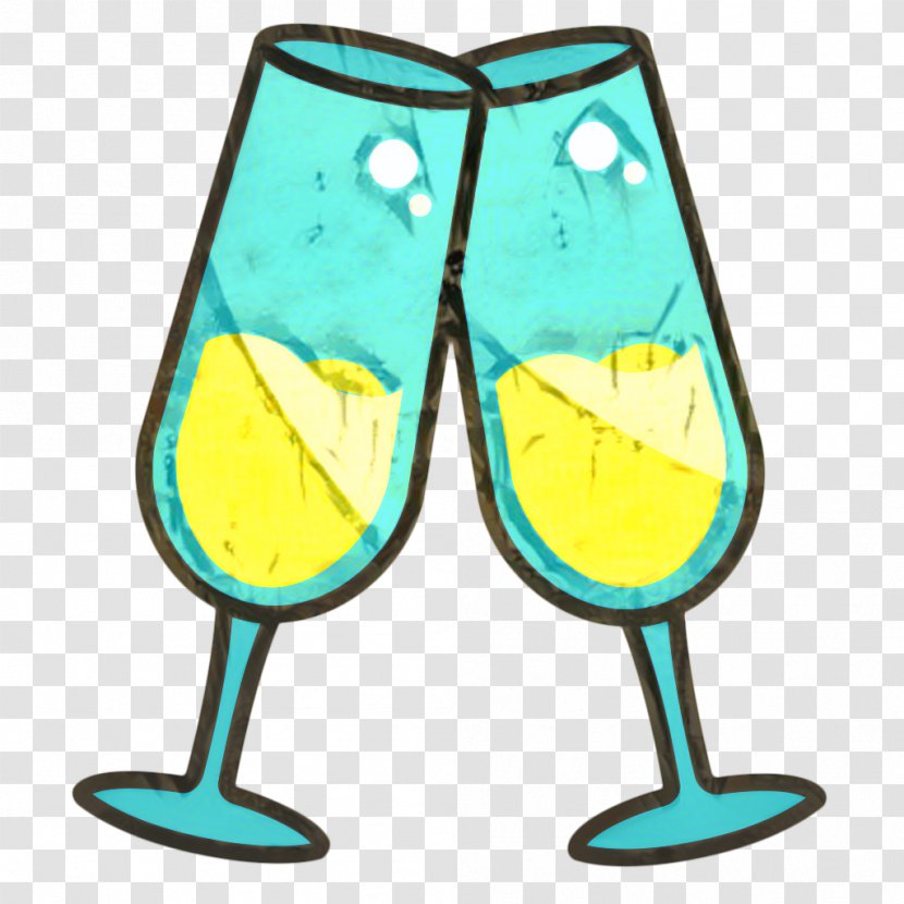 Wine Background - Cocktail - Tableware Turquoise Transparent PNG