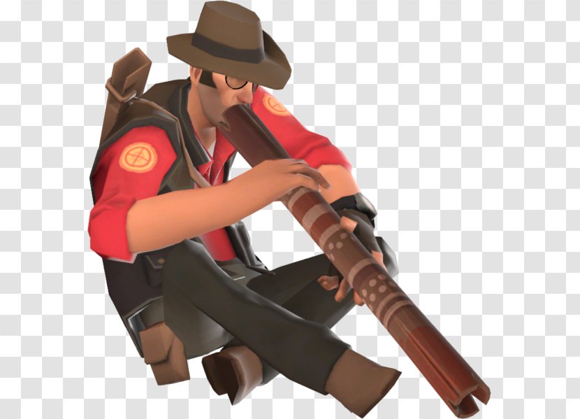Team Fortress 2 Taunting Didgeridoo Sniper Weapon Transparent PNG