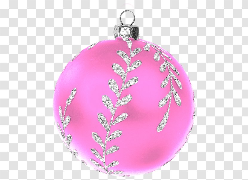Christmas Ornament Decoration Magenta Pink M - Ornaments Clipart Transparent PNG