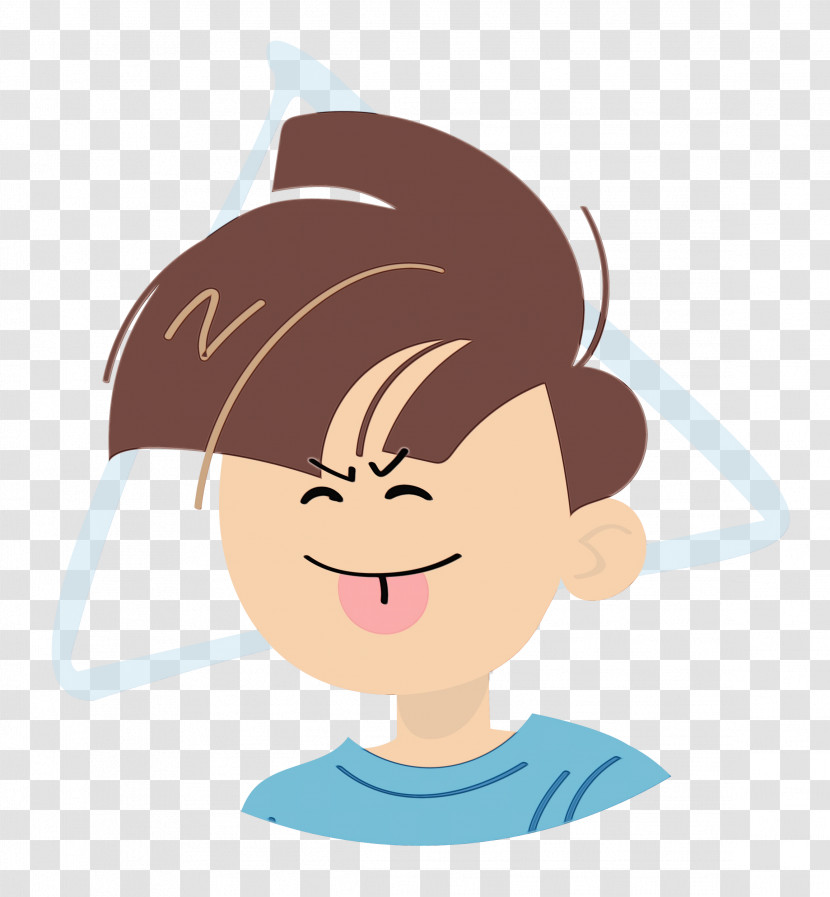 Face Forehead Skin Cartoon Hat Transparent PNG