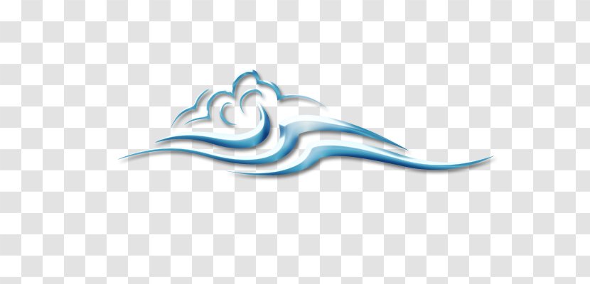 Water Wave Drawing. - Sky - Text Transparent PNG