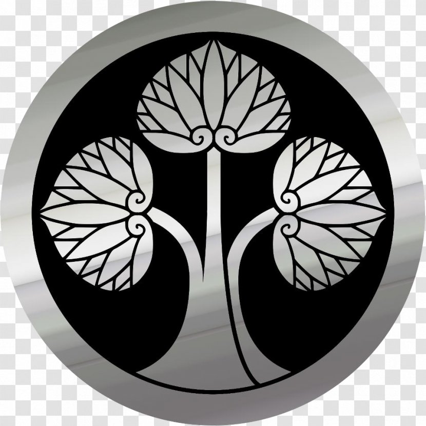 Japan Tokugawa Shogunate Mon 三つ葉葵 Clan - Uji Transparent PNG