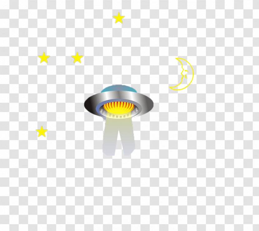 Yellow Pattern - Ufo Transparent PNG